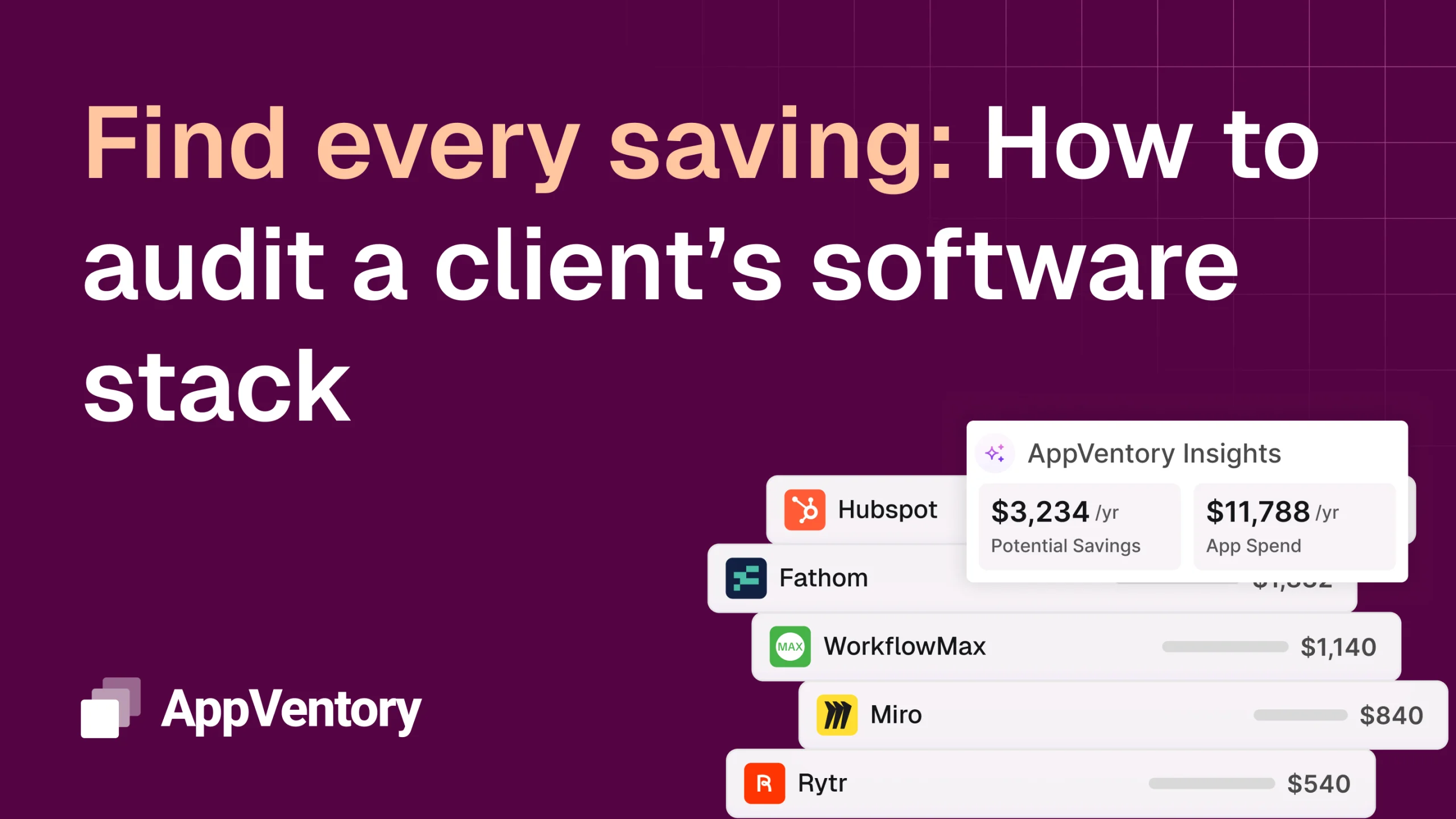 How to audit client's software